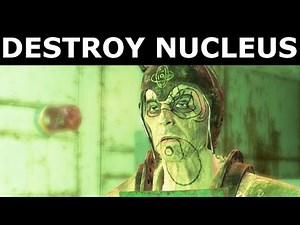 Fallout 4 Far Harbor - Destroying Nucleus Base + Reactions (DiMA & Captain Avery)