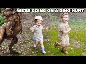 We're going on a dino hunt | Kids story | song for preschoolers