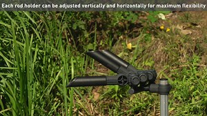 4.6K views · 121 reactions | *** Protect your rods *** The Adjustable Multi Rod Holder has been designed to allow you to keep your rods safe when setting several rods up for a session. With many angler setting up pellet wagglers and feeders it's important to keep those spare rods off the ground to prevent damage, but also to hand so you can easily swap between the two. | Fish Matrix | Facebook