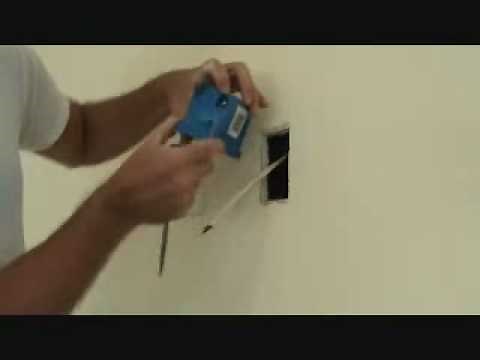 Installing a cut in electrical box