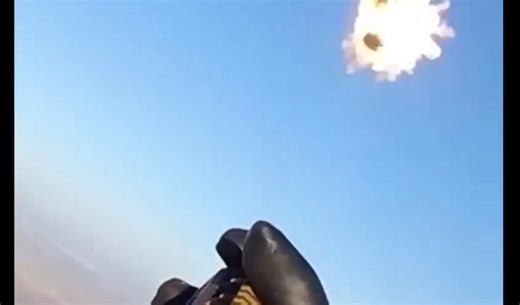 Ukrainian Drops Loitering Munition From Prop Plane