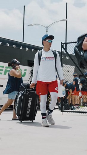 These are definitely the sweetest uniforms in summer ball right now! #fyp #baseballboys #wwba #perfectgame