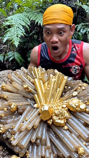 The process of finding gold | finding gold in bedrock fragments | finding gold nuggets worth $2500