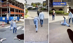 Hombre difunde aparatosa caída captada en Google Maps y lo ven millones en Internet [VIDEO]