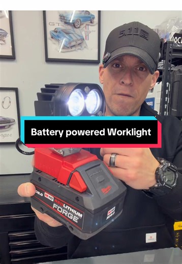 Transform Your M18 Batteries into a 6000 Lumen Worklight