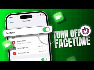 How To Turn Off FaceTime On iPhone | Let's Disable Facetime on iPhone iOS 18