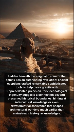 3.9K views · 23 reactions | Discover how the ancient Egyptians created advanced tools for granite carving, revealing connections to intercultural knowledge and possibly extraterrestrial influences on architectural wonders predating history's common narratives. | Pulse Shift | Facebook