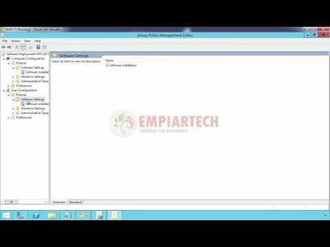 How to Deploy Software Using Group Policy in Windows Server 2012 R2