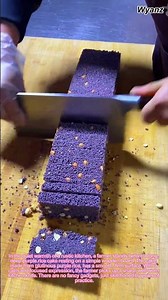 Perfect Rice Cake Slicing: A Farmer's Skillful Technique Revealed