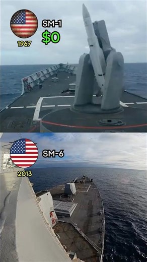 Cold War SM-1 vs Modern SM-6 | US Missile Cost Evolution