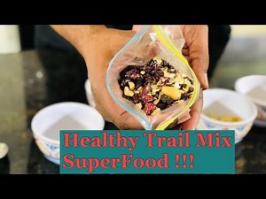 How to Make Homemade Trail Mix...( Healthy Trail Mix Recipe | VEGAN, GLUTEN FREE, DAIRY FREE)