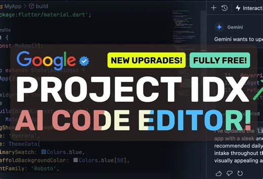 Google 的 IDX 项目（agent）：这款免费的 AI 编辑器击败光标、V0 和 BOLT！