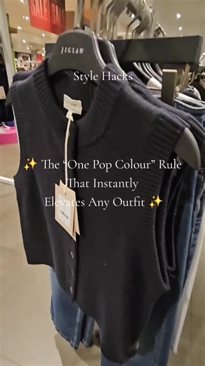 Style Hacks 🪄 This one trick instantly makes outfits look better💯 #styletips #fashionfacts #howtostyle #styletok #styleme