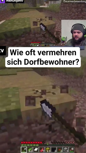 How often do villagers reproduce? Minecraft Challenge