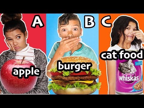 LAST to LEAVE the TABLE with FOOD in ALPHABETICAL ORDER!