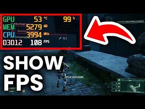 How To Show FPS In ANY Game - FPS, CPU, GPU, & More