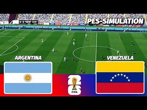 Argentina Vs Venezuela live football World Cup qualifying match | Arg vs Ven