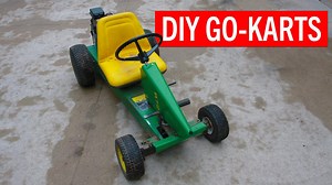 How to turn a lawnmower into a yard kart