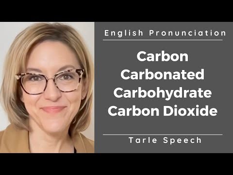 CARBON, CARBONATED, CARBOHYDRATE, CARBON DIOXIDE - American English Pronunciation #learnenglish
