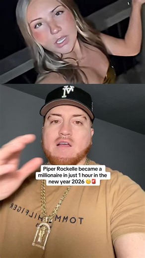 Viral News 🥶 on Instagram: "Piper Rockelle became a millionaire in just 1 hour in the new year 2026 🤨 #piperrockelle #millionaire #2026 #explorepage✨"