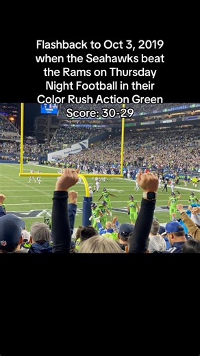 This was an AMAZING game. Pete was still coach, Russ was still QB, Lockett, Wagner, Metcalf on the team, the stadium was CenturyLink Field, and Paul Allen was remembered leaving his presence on every game moving forward. #seahawks #seattleseahawks #nfl #larams #tnf #thursdaynightfootball | Courtney Underwood