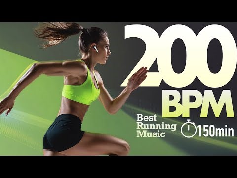 150-Minute 200BPM Running Music | Extreme Sprint & HIIT Mix | Push Beyond Limits