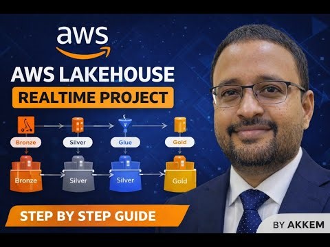 Complete AWS Lakeho use eCommerce Realtime Project using aws s3 & aws lambda & aws glue & aws athena