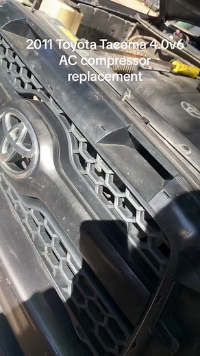2011 toyota Tacoma v6 4.0 ac compressor replacement