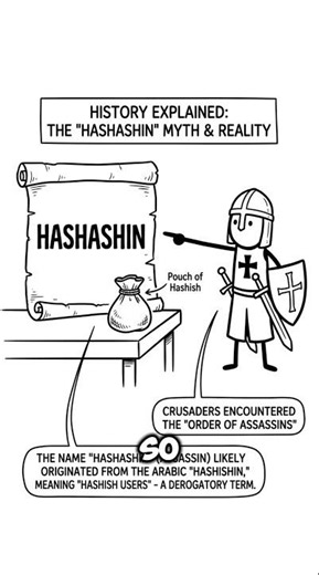 The Secret Order Behind the Word "Assassin" #history