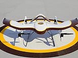 Video: Take a look at the UPS Wingcopter package delivery drone concept | Daily Mail Online