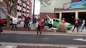 38K views · 843 reactions | Here is a video of WKU students performing their flash mob this morning before the big game. | WBKO News | Facebook