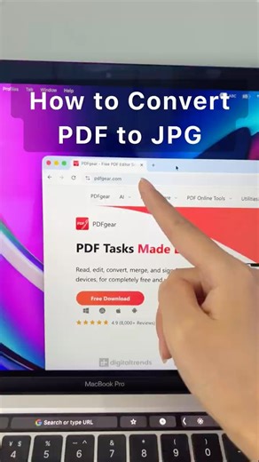 How to Convert PDF to JPG for FREE