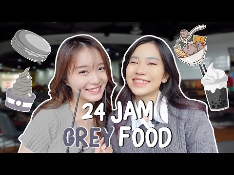 24 JAM MAKAN YANG WARNA ABU! FT. BANG PIOR