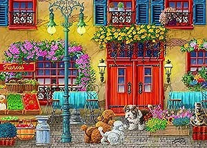 300 Piece Puzzles for Adults Large Piece - Jigsaw Puzzles for Seniors Kids - Licensed by Joseph Burgess