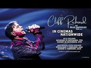 Cliff Richard: The Blue Sapphire Tour 2023 | Cinema Announcement Video