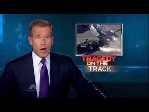 NBC Nightly News - Dan Wheldon's fatal crash at Las Vegas Motor Speedway