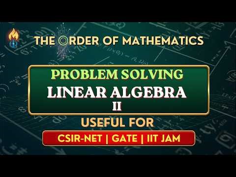 Problem Solving Linear Algebra | Eigenvalues, Trace, Determinant, Rank-Nullity, Spectral Radius