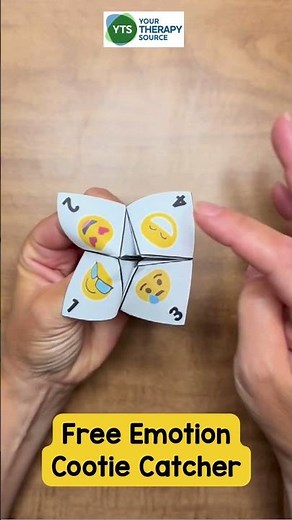 Free Emotion Cootie Catcher