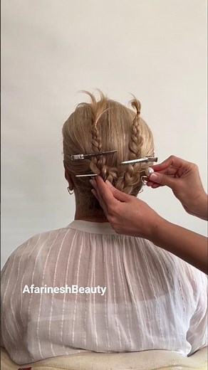 New Kanzashi Hack 💎 A Fresh Twist for Elegant Up do Hairstyles