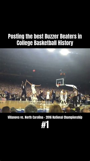 Kris Jenkins Hit the Biggest Shot in March Madness History 😱🏀 #ncaachampionship #villanova