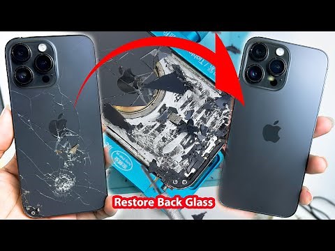 How i Restore Back Glass iPhone 14 Pro Max Back Glass Replacement DIY