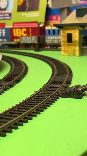 Percy and the troublesome trucks #modelrailways #modelrailway #steamengine #thomasandfriends #thomasthetankengine #percythesmallengine #hornby