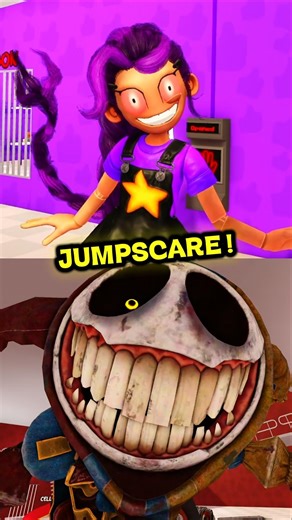 LILY LOVEBRAIDS + PROTOTYPE = DOUBLE JUMPSCARE! 😱💀(Poppy Playtime Chapter 5) #roblox #shorts