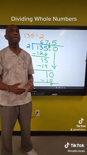 Solving Division Problem as Decimal | Math Boss