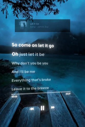 Let it Go - James Bay #letitgo #jamesbay #lyrics #songlyrics #lyricsvideo