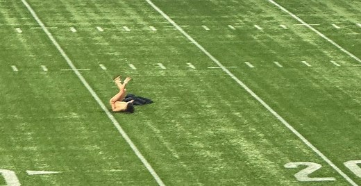 Viral Grey Cup streaker permanently banned from BC Place | Daily Hive | Sports