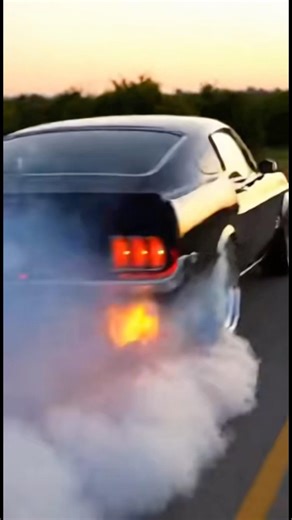 1969 Ford Mustang BOSS! Murder Black Unleashed 👊🇺🇸#love #automobile #family #fyp #fast #Ford