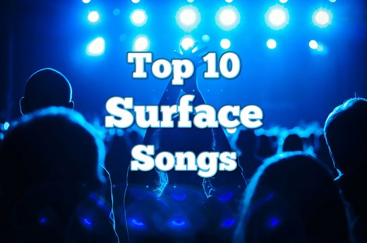 Top 10 Surface Songs