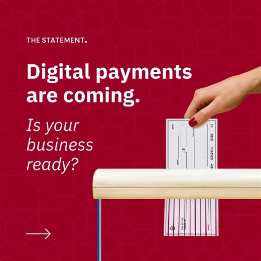 Starting Sept. 30, the government’s going digital on all incoming and outgoing payments. Here’s how to prepare your business: •Review your accounts payable and receivable processes. •Review the services offered by your bank. •Determine what your accounting software can accept and reconcile. •Encourage vendors and partners to go digital. •Train your team. Learn more: https://ow.ly/NMzF50WFBlJ | Bank of Oklahoma | Facebook