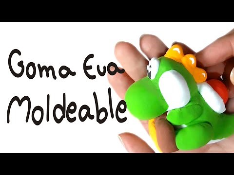 Como hacer figuras con FOAMY MOLDEABLE